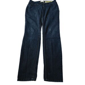 Indigo Rein Womens Skinny Jeans Blue Size 5 Cotton Blend Button Zip Stretch